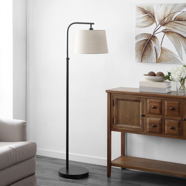 Dark Bronze Adjustable Height Modern Floor Lamp
