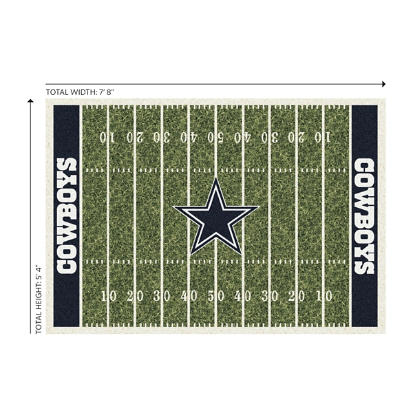 NFL Dallas Cowboys Home Field Area Rug, 6x8