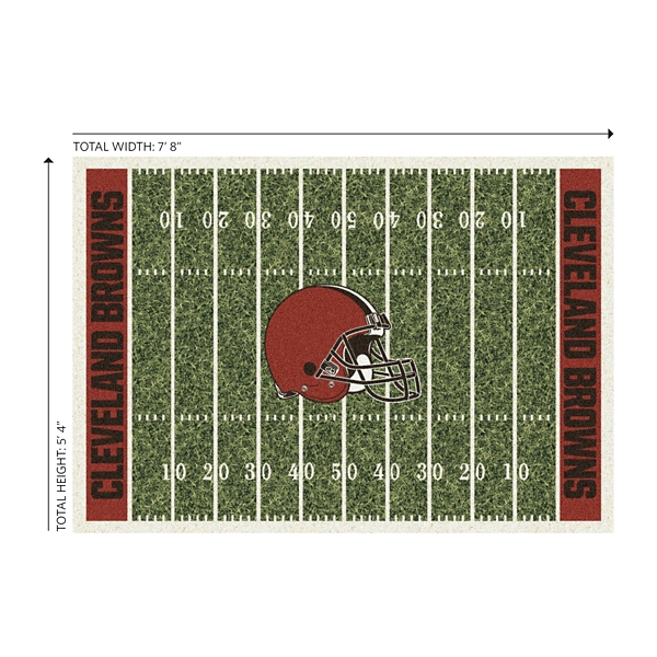 Cleveland Browns Home Field Area Rug, 6x8