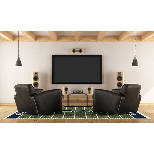 Seattle Seahawks Home Field Area Rug, 6x8
