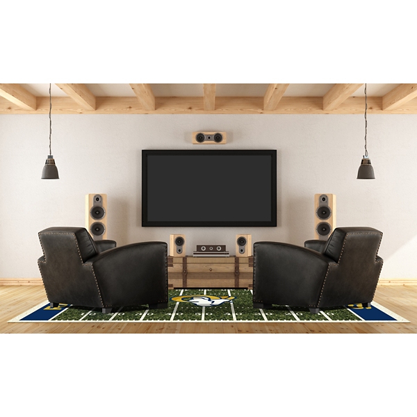 Los Angeles Rams Home Field Area Rug, 6x8