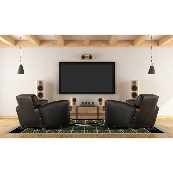 University of Georgia Home Field Area Rug, 6x8