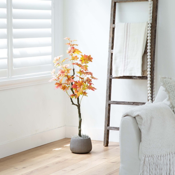 4 ft. Autumn Maple Leaves Tree