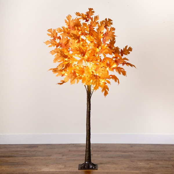 LED Autumn Maple Tree, 6 ft.