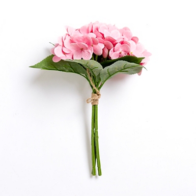 Pink Hydrangea Real Touch Bundle, 26 in.
