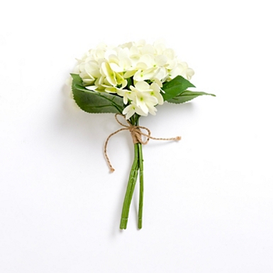 White Hydrangea Real Touch Bundle, 26 in.