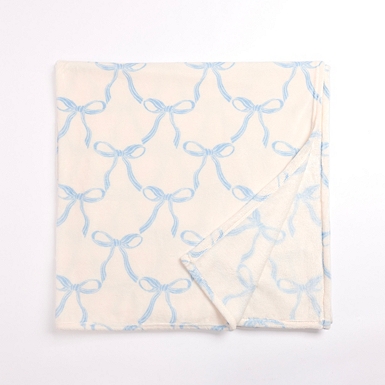 Flags & Fireworks Plush Throw