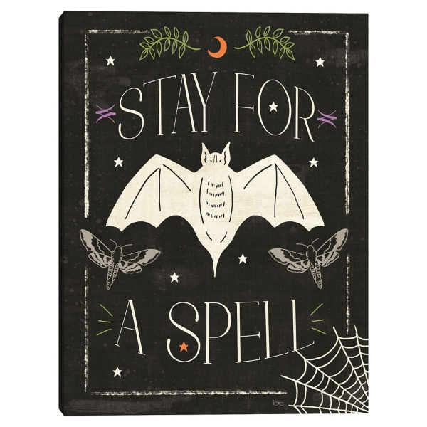 Stay for a Spell Canvas Art Print