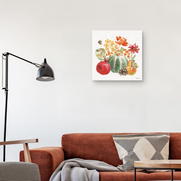 Harvest Fruits Bouquet Canvas Art Print