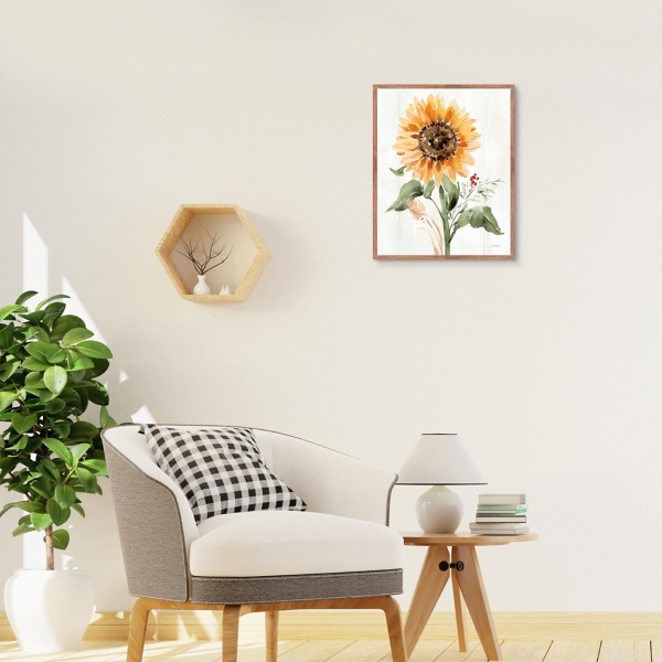 Autumn Ramble II Framed Canvas Art Print