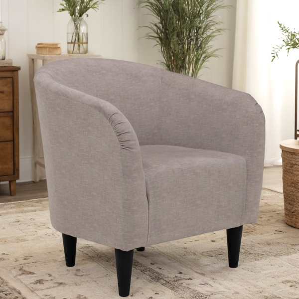 Pale Rose Aston Barrel Accent Chair