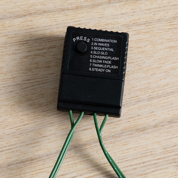 7 ft. Pre-Lit Green Santa Hat Christmas Tree