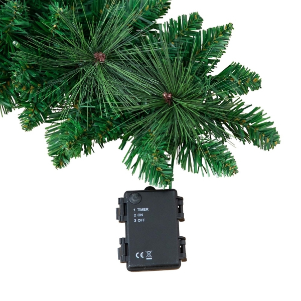 5 ft. Pre-Lit Wall Hanging Christmas Tree