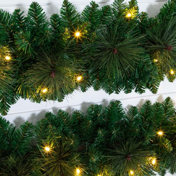 5 ft. Pre-Lit Wall Hanging Christmas Tree