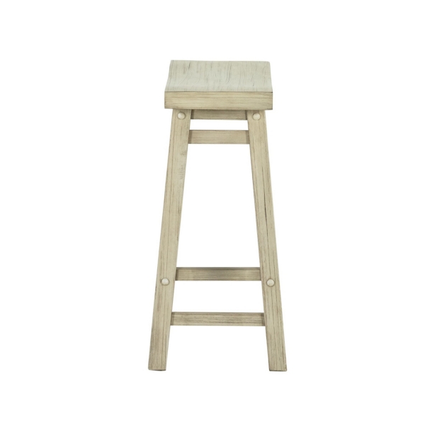 Sawgrass Wooden Saddle Seat Counter Stool