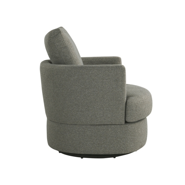 Gray Elmhurst Swivel Accent Chair