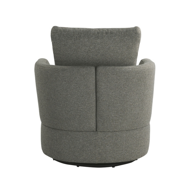 Gray Elmhurst Swivel Accent Chair