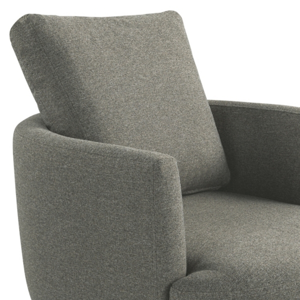 Gray Elmhurst Swivel Accent Chair