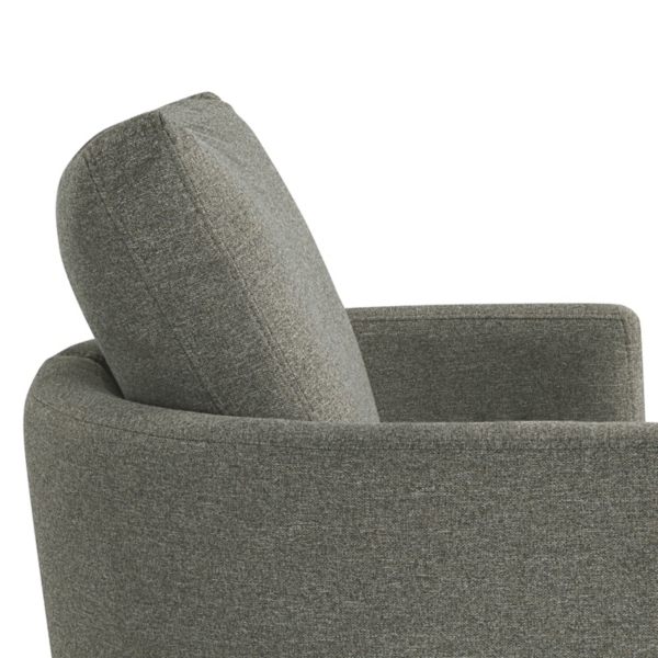 Gray Elmhurst Swivel Accent Chair