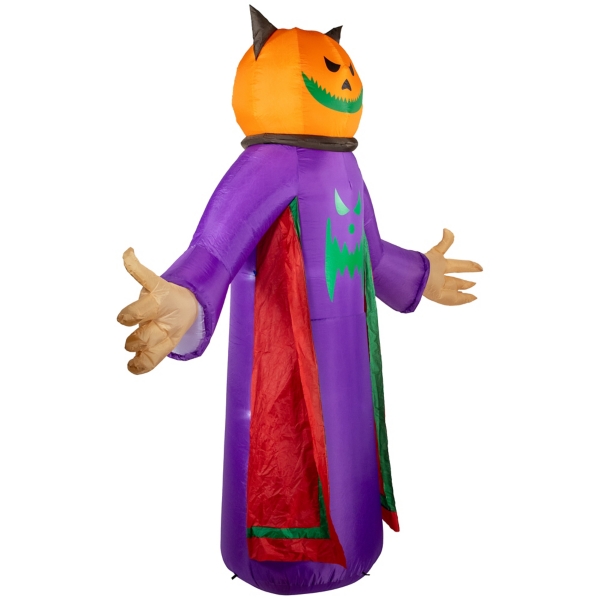 LED Jack O Lantern Reaper Outdoor Inflatable