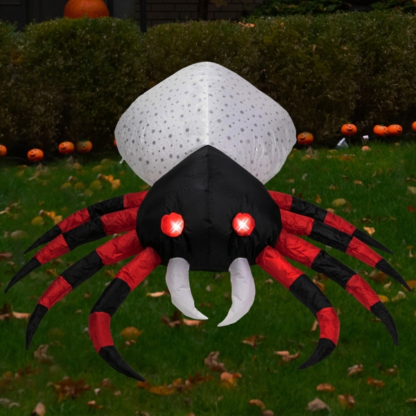 LED Chill & Thrill Spider Outdoor Inflatable