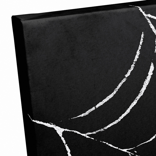 Personalized Photo Spider Web Canvas Print