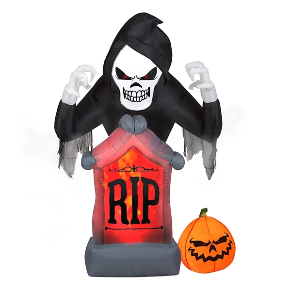 LED Grim Reaper Outdoor Halloween Inflatable