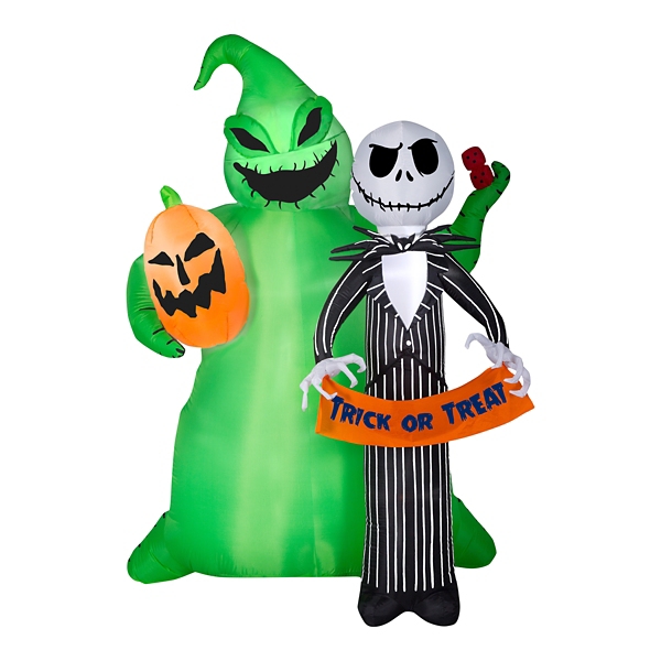 LED Nightmare Before Christmas Inflatable, 6.5 ft.
