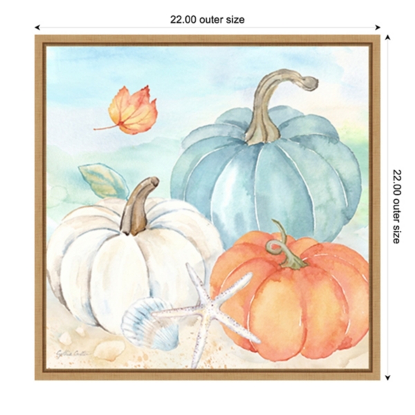 Harvest by the Sea Canvas Art Print