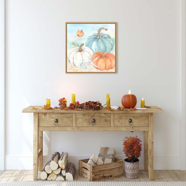 Harvest by the Sea Canvas Art Print