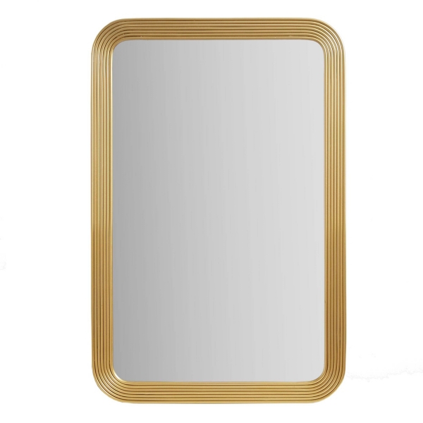 Gold Aurelia Fluted Wall Mirror | Kirklands Home