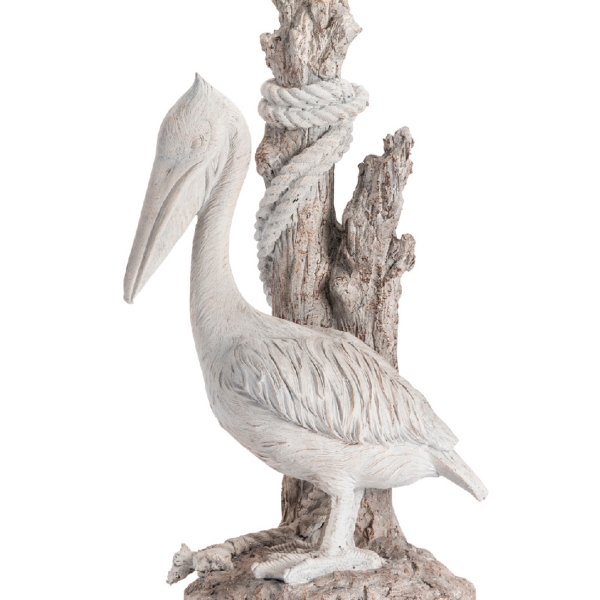 White Pelican Coastal Table Lamp