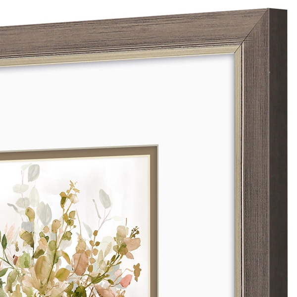 Earthy Garden Framed Art Prints, Set of 2
