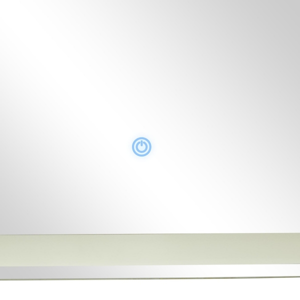 Rectangular LED Wall Mirror