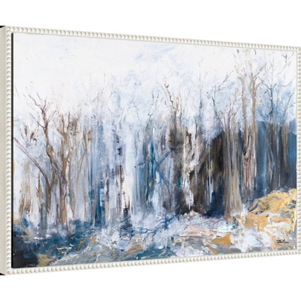 Tranquil Forest Framed Canvas Art Print