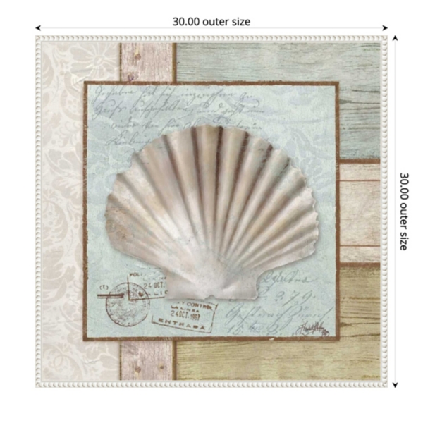 Traveling by Sea I Framed Canvas Art Print