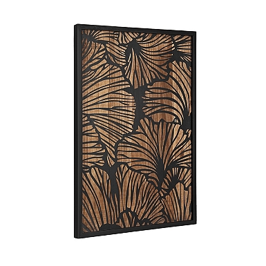 Unique Wood Root Wall Plaques, Set of 4