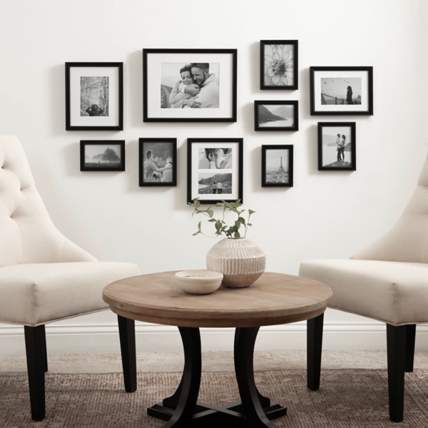 Glam Black 10-pc. Gallery Wall Frame Set