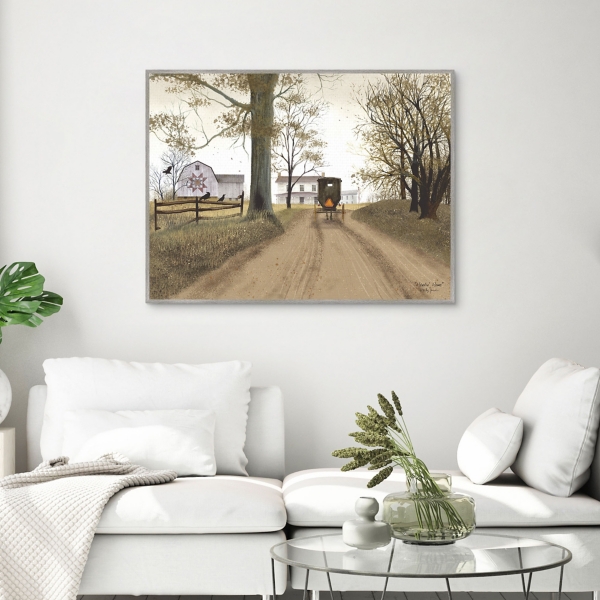 Headin' Home Framed Canvas Art Print