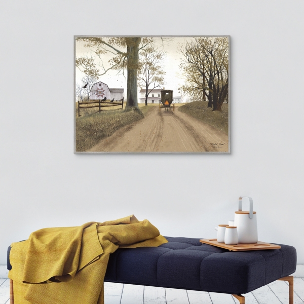 Headin' Home Framed Canvas Art Print