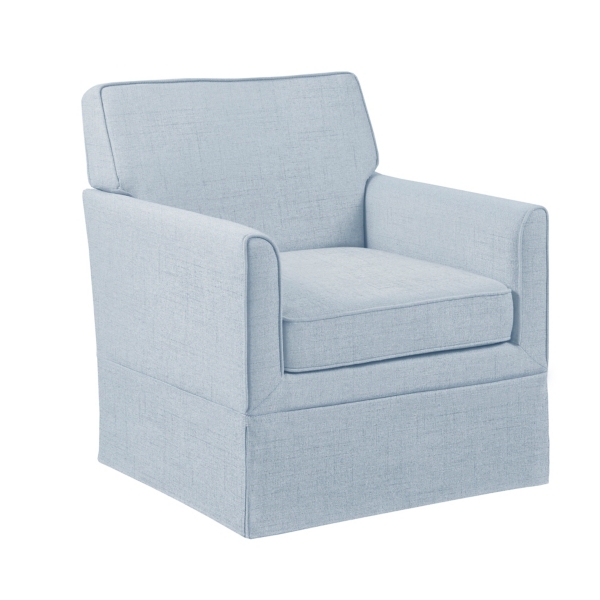 Light Blue Slipcover Armchair Kirklands Home