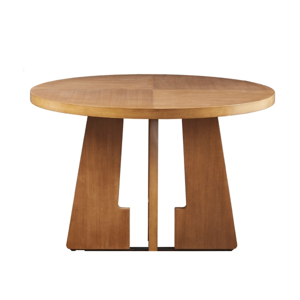 Round Pecan Wood Kenny Dining Table | Kirklands Home