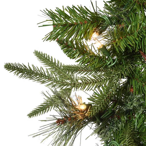 Pre-Lit Colonial Fir Christmas Garland
