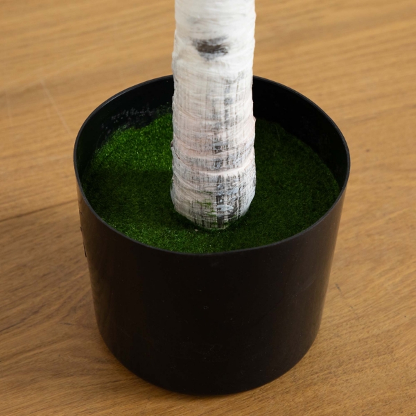 Pre-Lit Warm LED Birch Tree, 5 ft.