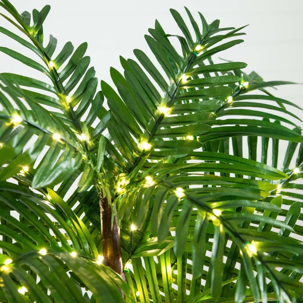 Pre-Lit Warm LED Palm Tree