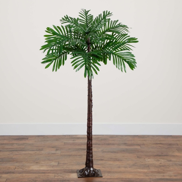 Pre-Lit Warm LED Palm Tree