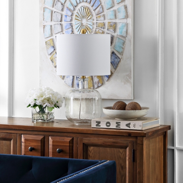 Seeded Glass Armena Table Lamp