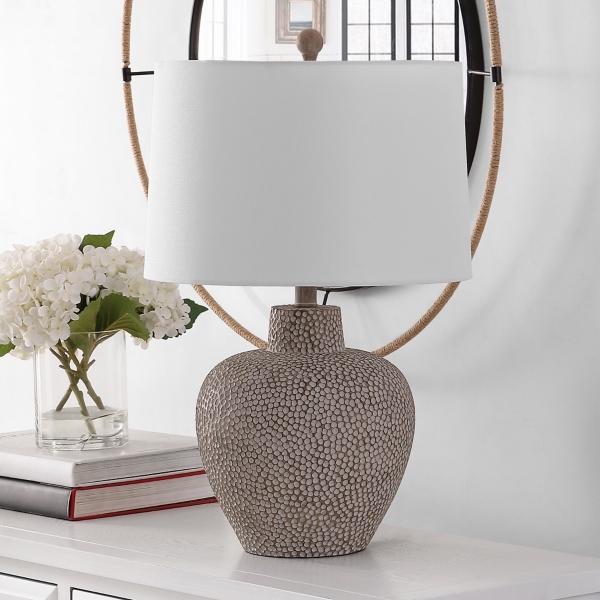 Textured Dot Kei Table Lamp