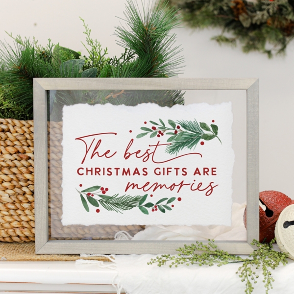 Best Christmas Gifts Framed Wall Plaque