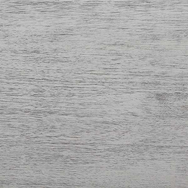 Light Gray 3-Drawer Turned Legs Accent Table